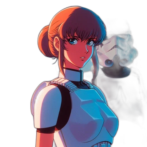 robot, dress, mask, face transparent PNG cut-out