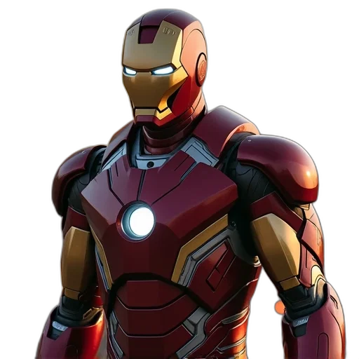 robot, 3d render, concept art, comic book art transparent PNG cut-out