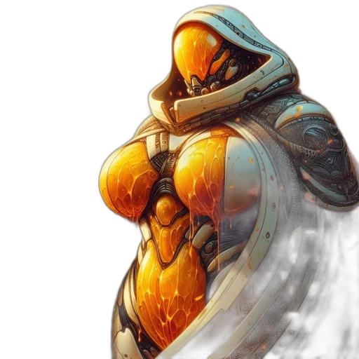 robot, dress, jacket, concept art transparent PNG cut-out
