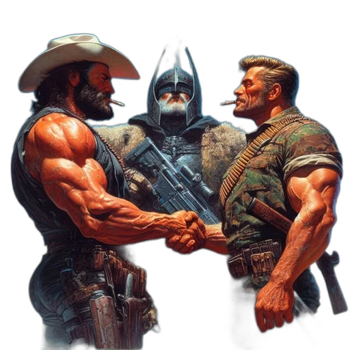 weapon, comic book art, concept art, fantasy art transparent PNG cut-out
