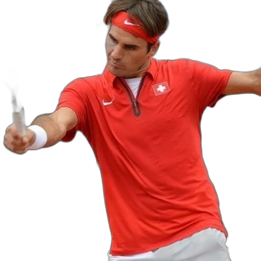 staff, tennis, player, red transparent PNG cut-out