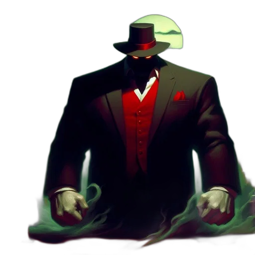 hat, mask, jacket, robot transparent PNG cut-out