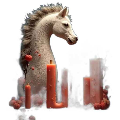 dragon, creature, animal, staff transparent PNG cut-out