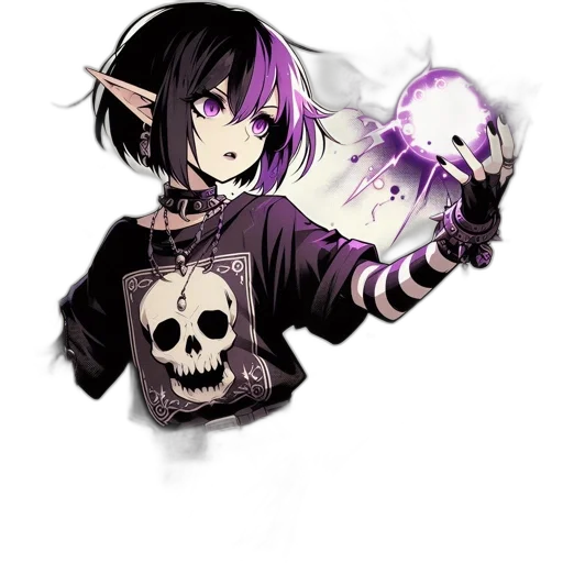 staff, weapon, creature, jacket transparent PNG cut-out