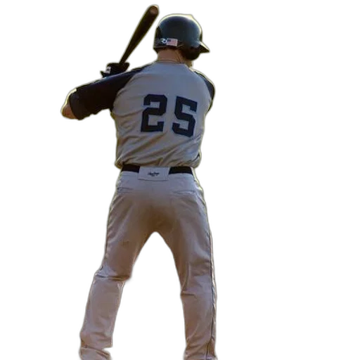 weapon, staff, baseball, player transparent PNG cut-out