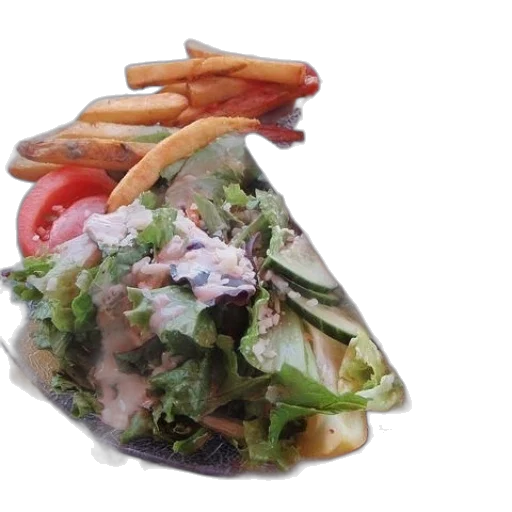 food, crown, photorealistic, 3d render transparent PNG cut-out