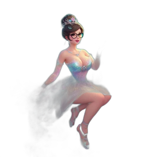 dress, staff, robot, weapon transparent PNG cut-out