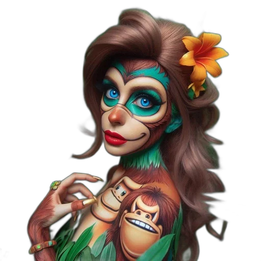 mask, concept art, fantasy art, pixel art transparent PNG cut-out