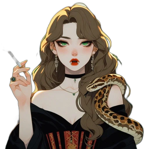 jewelry, creature, animal, staff transparent PNG cut-out