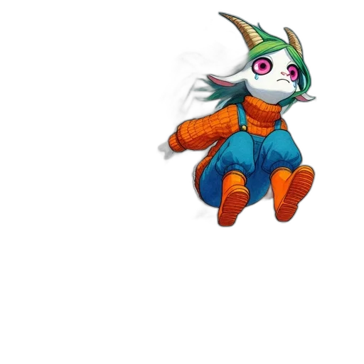 dragon, staff, creature, robot transparent PNG cut-out