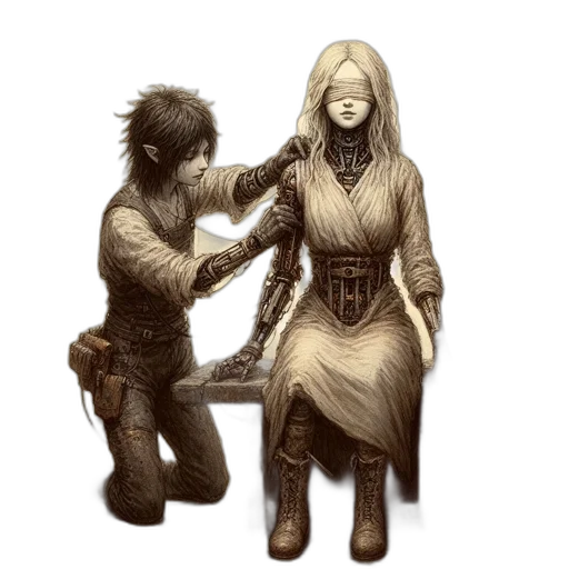 staff, sword, weapon, jewelry transparent PNG cut-out