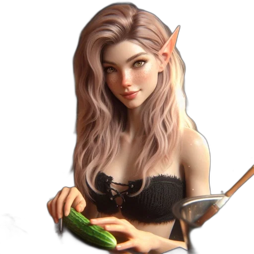 dragon, staff, food, jewelry transparent PNG cut-out