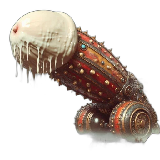 weapon, creature, robot, staff transparent PNG cut-out