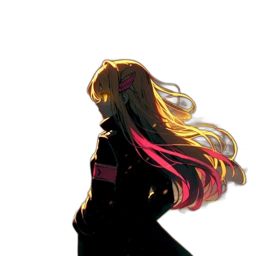 hair, dress, mask, jacket transparent PNG cut-out