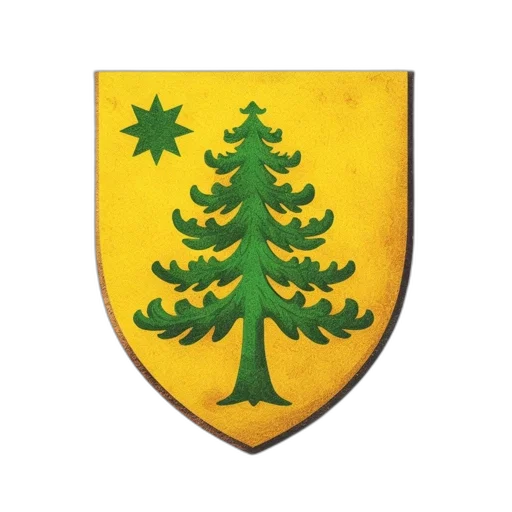 crown, tree, staff, jacket transparent PNG cut-out