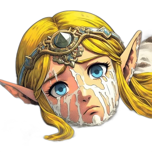 mask, face, crown, weapon transparent PNG cut-out