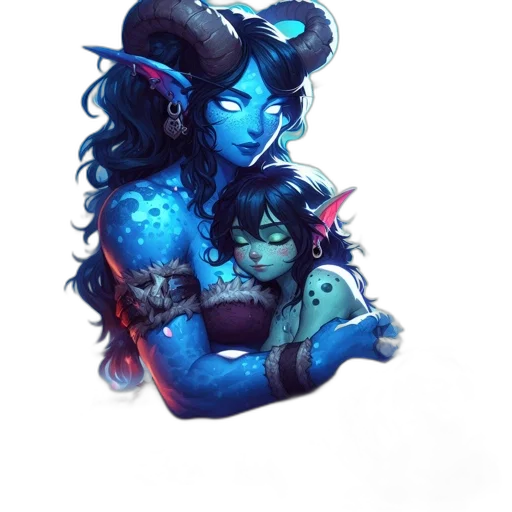 fantasy art, concept art, pixel art, comic book art transparent PNG cut-out