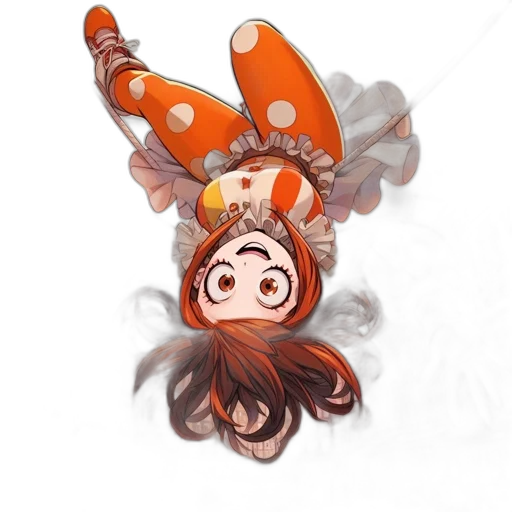 crown, creature, staff, hair transparent PNG cut-out