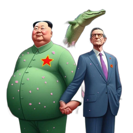 concept art, two, individuals, stand transparent PNG cut-out