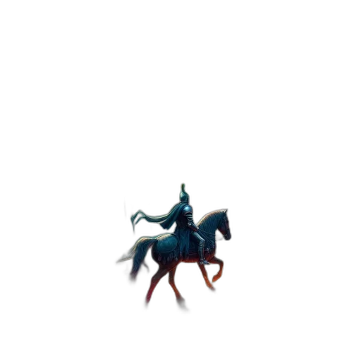 dragon, animal, crown, staff transparent PNG cut-out