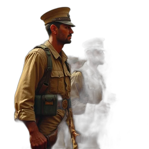 staff, concept art, photorealistic, oil painting transparent PNG cut-out