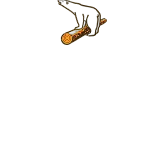 staff, shoes, weapon, food transparent PNG cut-out