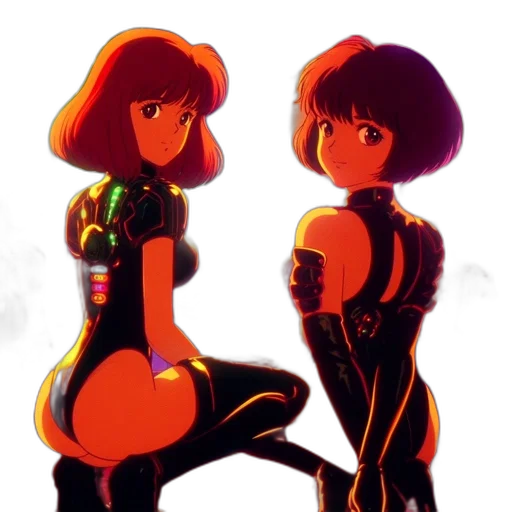 robot, dress, concept art, anime transparent PNG cut-out