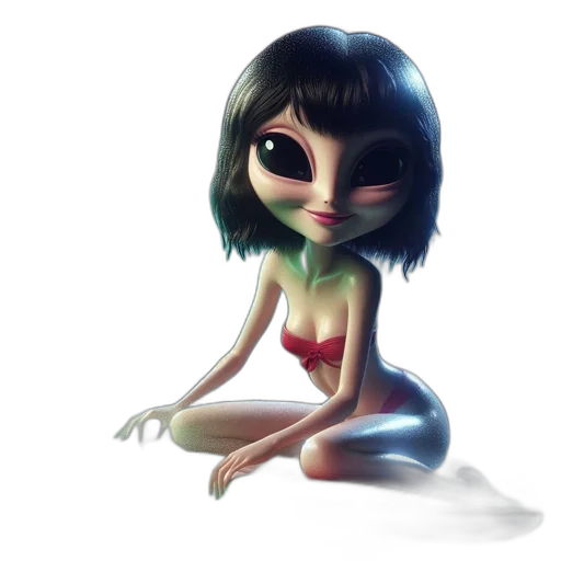 creature, concept art, fantasy art, cartoon transparent PNG cut-out