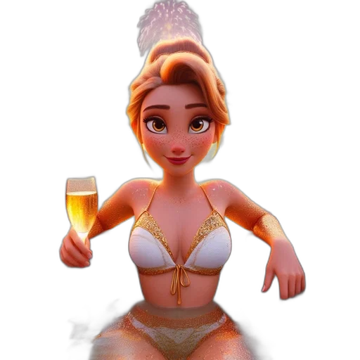 3d render, concept art, fantasy art, cartoon transparent PNG cut-out