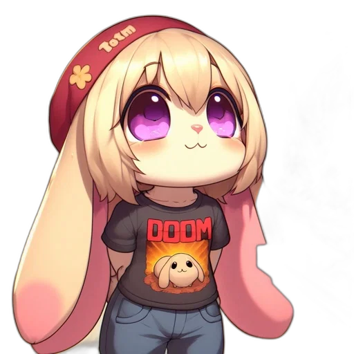 animal, hat, staff, robot transparent PNG cut-out