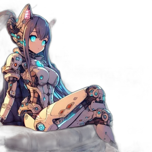 robot, weapon, dragon, sword transparent PNG cut-out