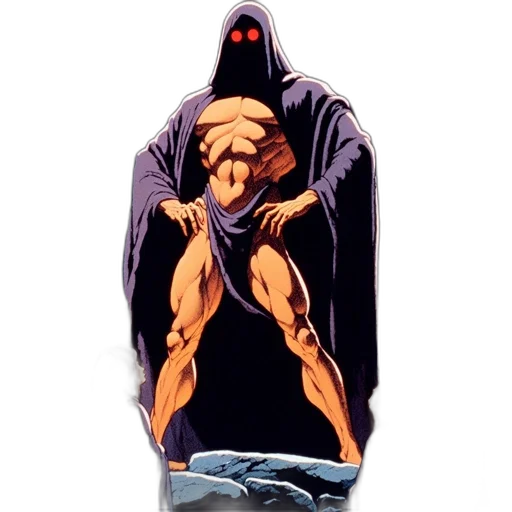 jacket, mask, dress, comic book art transparent PNG cut-out