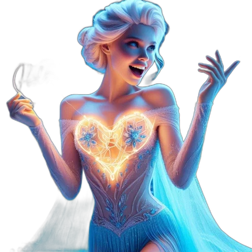 dress, jewelry, fantasy art, concept art transparent PNG cut-out