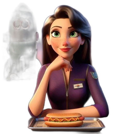 food, staff, robot, face transparent PNG cut-out