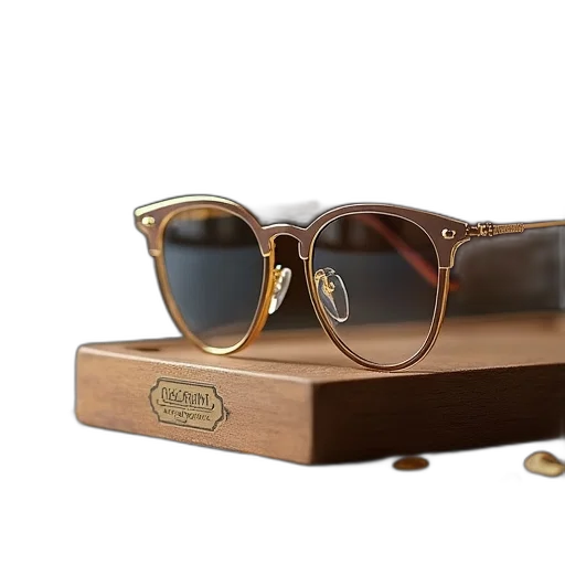 earth tones, gold, rim, glasses transparent PNG cut-out