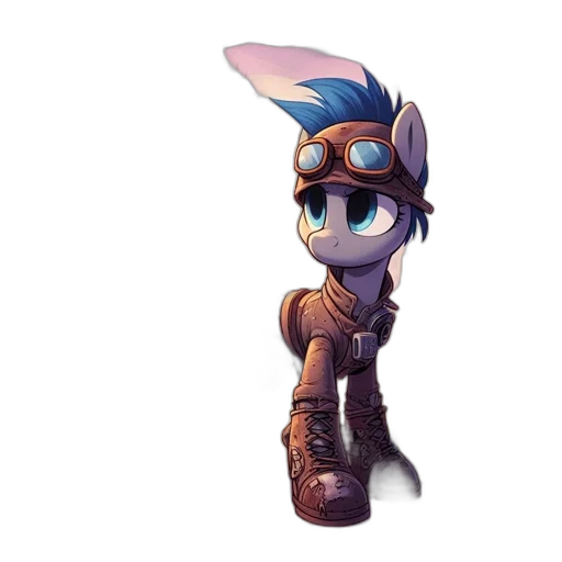 robot, staff, weapon, hat transparent PNG cut-out