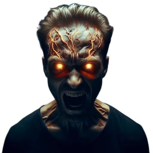 mask, face, creature, robot transparent PNG cut-out