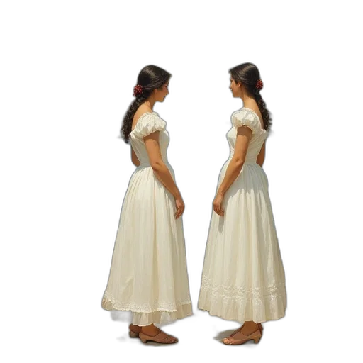 dress, 3d render, concept art, photorealistic transparent PNG cut-out