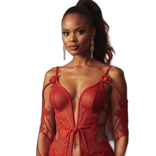 dress, red, amber, jones transparent PNG cut-out