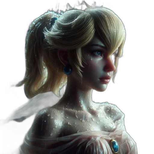 crown, dress, face, jewelry transparent PNG cut-out