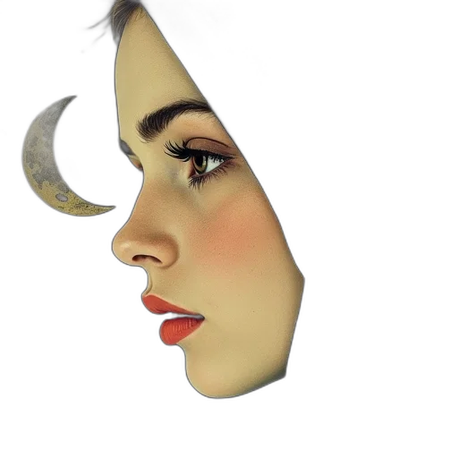face, mask, hat, jewelry transparent PNG cut-out