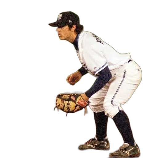 staff, photorealistic, baseball, player transparent PNG cut-out