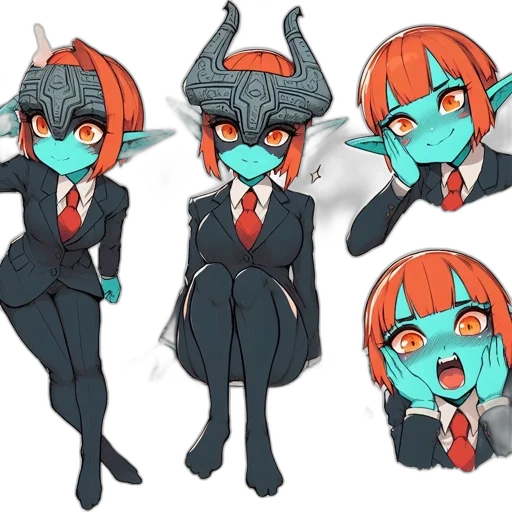 mask, creature, concept art, cartoon transparent PNG cut-out