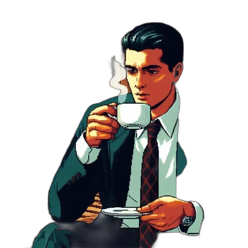comic book art, pixel art, concept art, cartoon transparent PNG cut-out