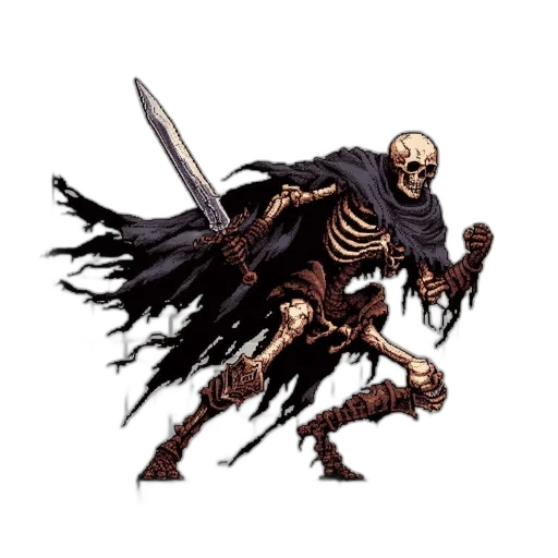 weapon, staff, creature, sword transparent PNG cut-out