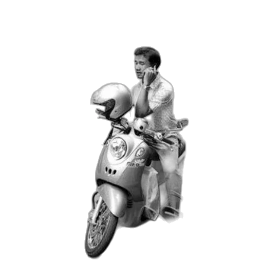 robot, jacket, car, concept art transparent PNG cut-out