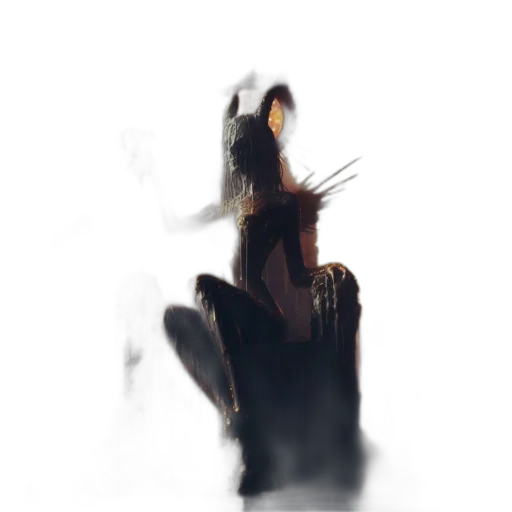 creature, robot, mask, weapon transparent PNG cut-out