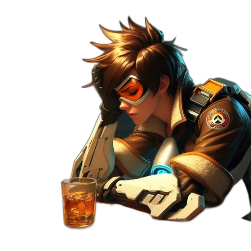 jacket, face, robot, weapon transparent PNG cut-out