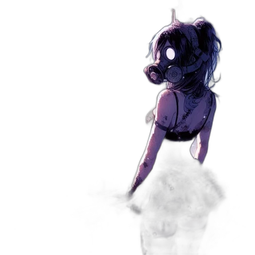 dress, creature, robot, mask transparent PNG cut-out