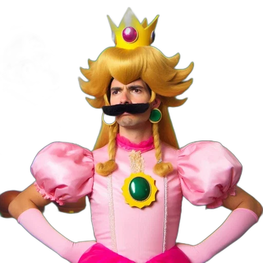 crown, mask, staff, face transparent PNG cut-out